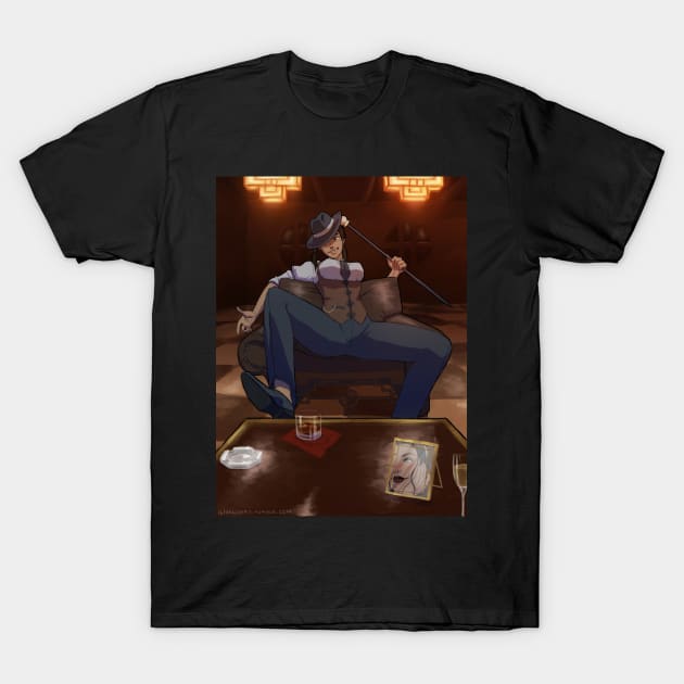 Dapper Korra T-Shirt by Glasmond